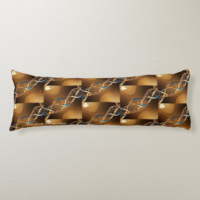 "Zelluläre Leinwand" Seitenschläferkissen (Vorderseite)