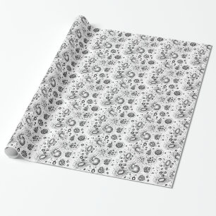 Zellulärer Entwurf Geschenkpapier
