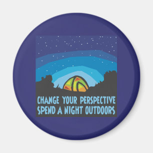 Zelt-Camping Magnet
