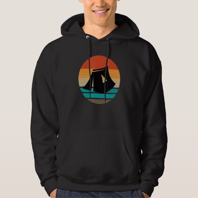 Zelt Camping Spaß Camping Hoodie (Vorderseite)