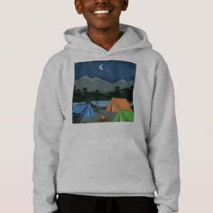 Zelt Camping unter den Sternen Jungs T - Shirt