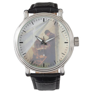 Zelt des zivilen Kriegsoffiziers Armbanduhr