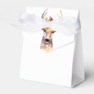 Zelt Papier Gesichtskasten Boho Hirsch Buck Kopf B Geschenkschachtel