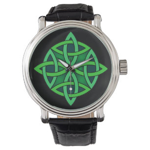 Zeltknochen Ireland altertümliches Symbol Heidelgr Armbanduhr