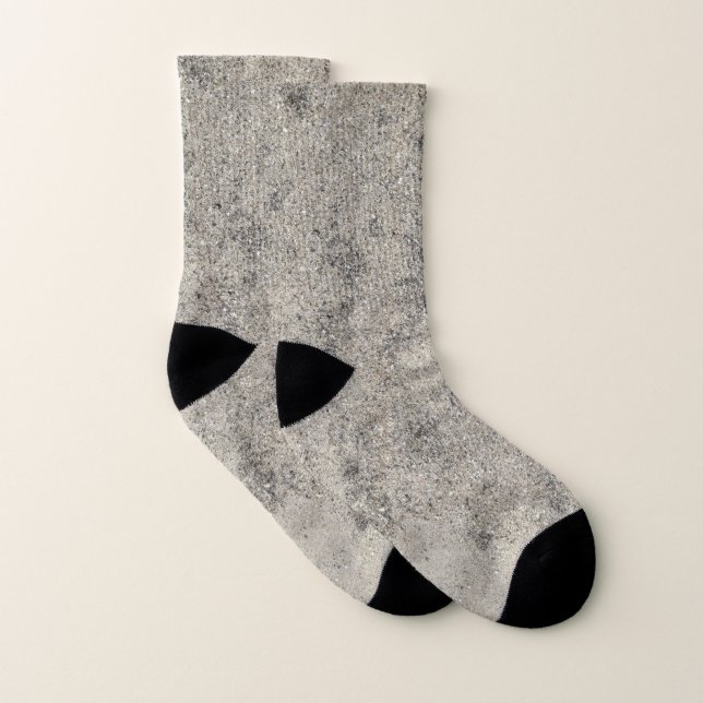 Zement aus Textilien Socken (Paar)