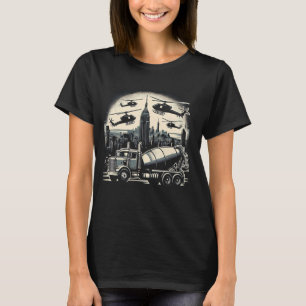 Zement-Mischfahrzeuge T-Shirt