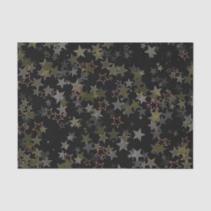 Zement-Papier Weihnachtsstar Armee grüner schwarze Seidenpapier