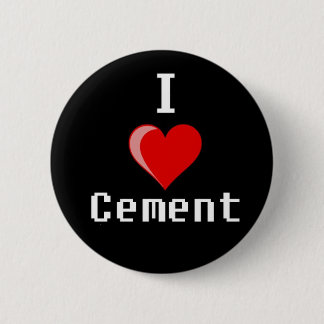 Zementkopie der Liebe I Button