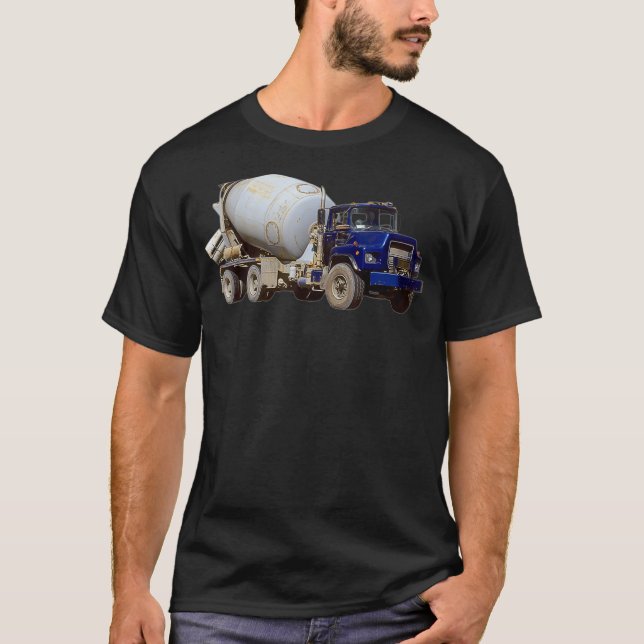 Zementmischwagen T-Shirt (Vorderseite)