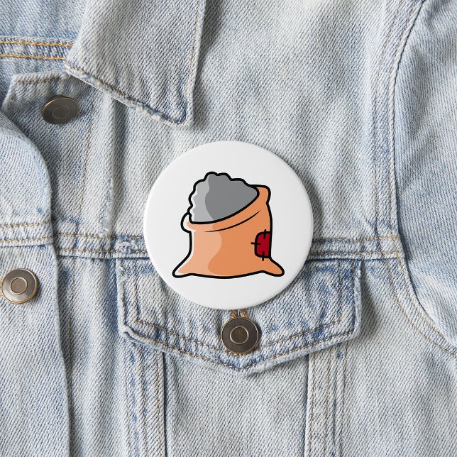 Zementsack Baumaterial Button (Von Creator hochgeladen)