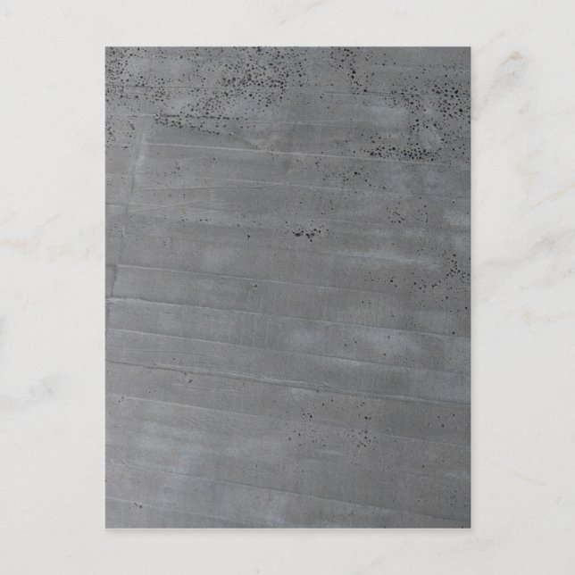 Zementstruktur Postkarte (Vorderseite)