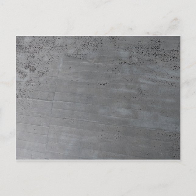 Zementstruktur Postkarte (Vorderseite)