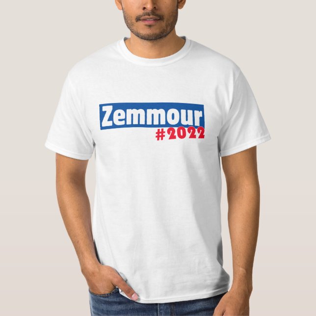 Zemmour #2022 T-Shirt (Vorderseite)
