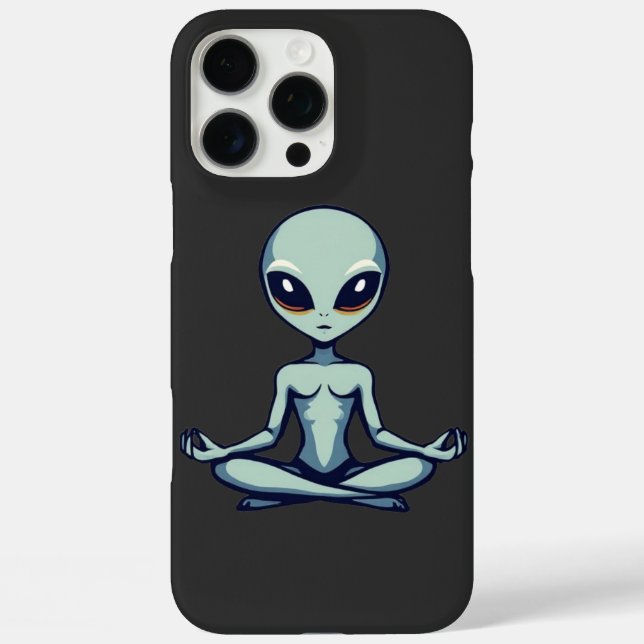 Zen Alien Case-Mate iPhone Hülle (Rückseite)