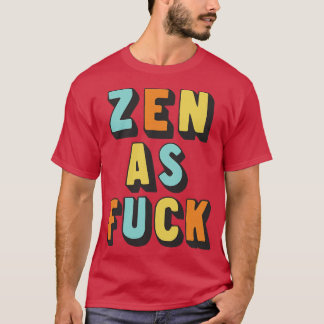 Zen als Retro Typografie Design 3 T-Shirt
