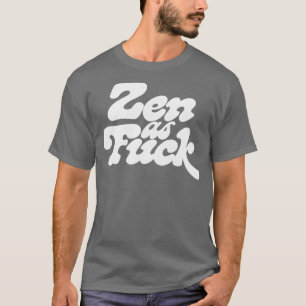 Zen als Retro Typografie Design 4 T-Shirt