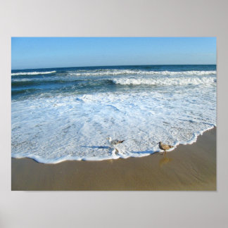 Zen am Strand Poster