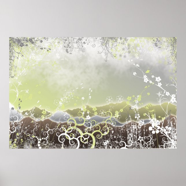 Zen-Ansicht Poster (Vorne)