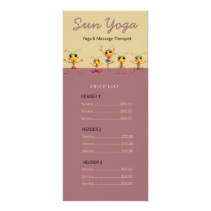 Zen Ants Rack Card Werbekarte