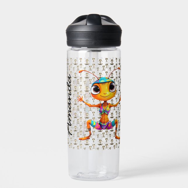 Zen Ants Trinkflasche (Vorderseite)