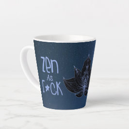 ZEN AS FCK Funny Gag Geschenke Cup Latte Tasse