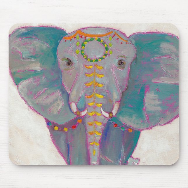 Zen Asian Elephant Mousepad (Vorne)