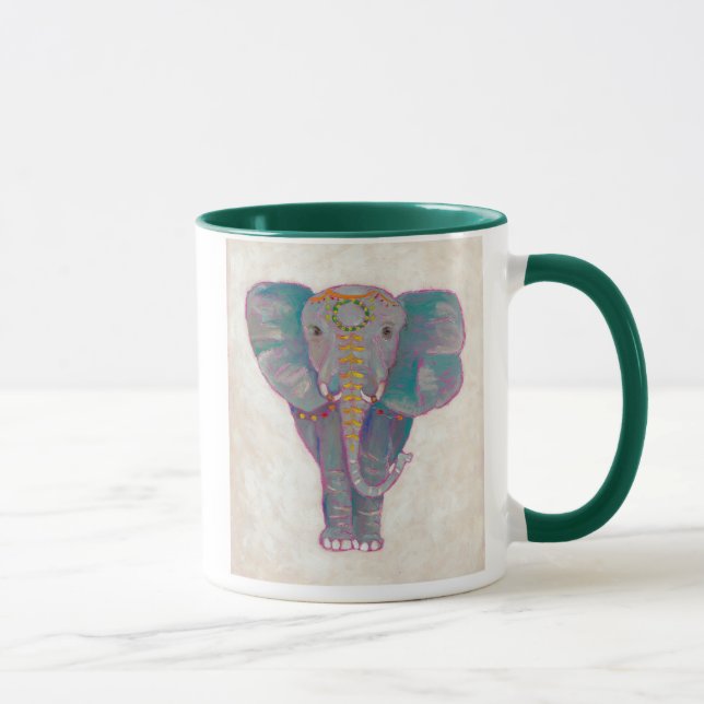 Zen Asian Elephant Tasse (Rechts)