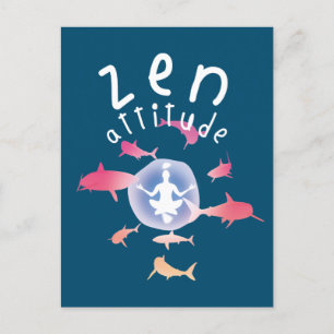Zen Attitude Postkarte