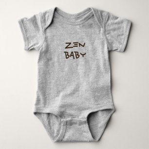 Zen-Baby-Spielanzug-T-Shirt Baby Strampler