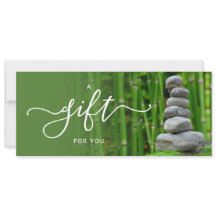 Zen Bamboo Geschenkgutschein