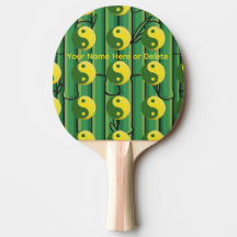 Zen, Bio, Bambus, Ying Yang Tischtennisbälle