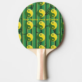 Zen, Bio, Bambus, Ying Yang Tischtennisbälle Tischtennis Schläger