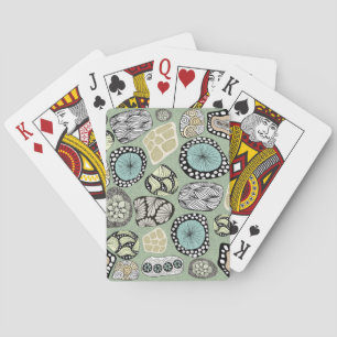 Zen-Blumen-Spielkarten Spielkarten
