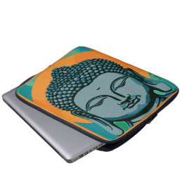 Zen Buddha Head Laptopschutzhülle