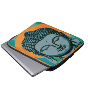 Zen Buddha Head Laptopschutzhülle