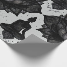 Zen Buddha Lotus Wrapping Paper