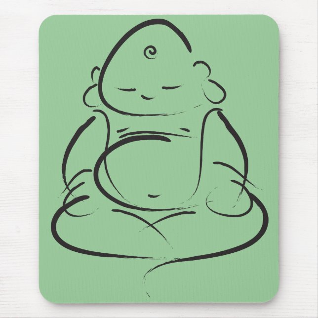 Zen Buddha Mousepad (Vorne)