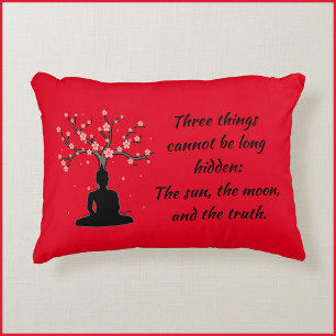 Zen Buddha Truth Proverb Zitat Dekokissen