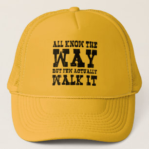 Zen Buddhism Spaghetti Western Style Truckerkappe