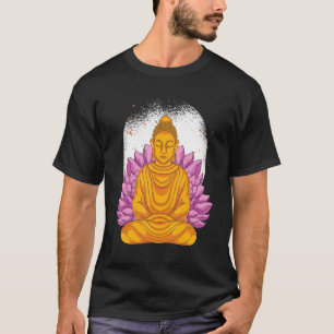 Zen Buddhismus Buddhistische Meditation Lotus Blum T-Shirt
