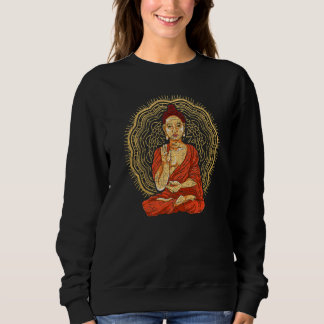 Zen-Buddhismus Buddhistisches Mandala Spirituelle Sweatshirt