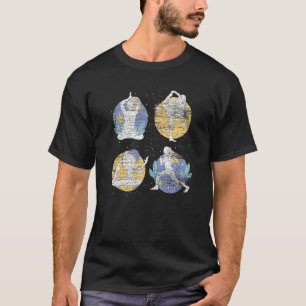 Zen-Buddhismus-Meditation Yogi Spirituell Buddhist T-Shirt