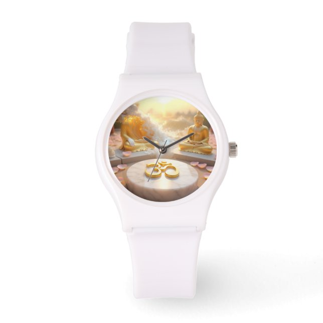 ZEN - BUDDHISMUS - OM ARMBANDUHR (Vorderseite)