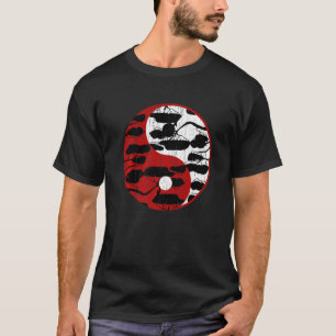 Zen buddhistische japanische Kultur Yin Yang Garde T-Shirt