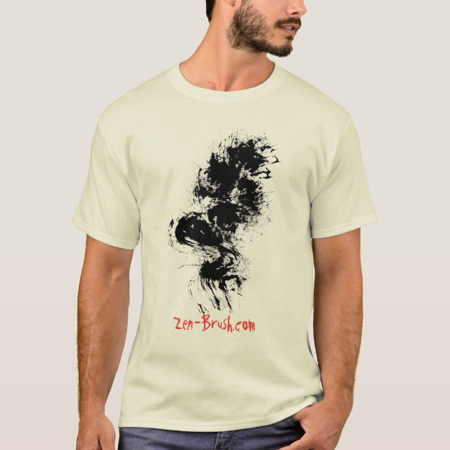 Zen-Bürste T - Shirt (Vorderseite)