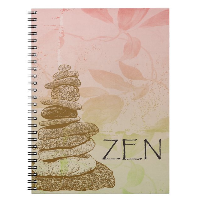 Zen Cairn Notizblock (Vorderseite)