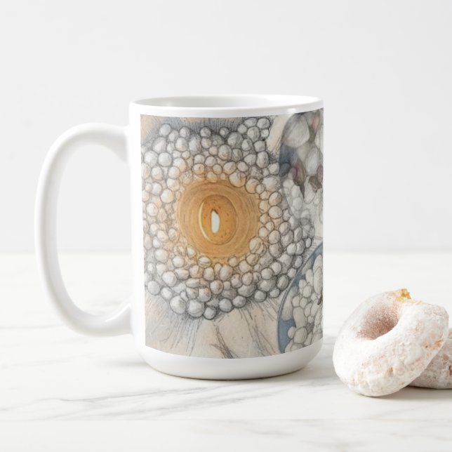 Zen Candle Glow Mug Kaffeetasse (Mit Donut)