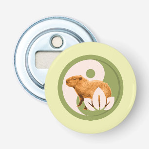 Zen Capybara Yin Yang Flaschenöffner