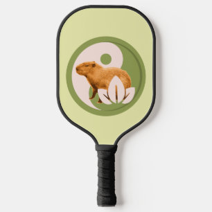 Zen Capybara Yin Yang Pickleball Schläger
