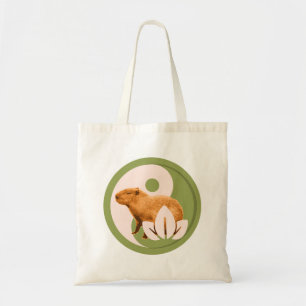 Zen Capybara Yin Yang Tragetasche